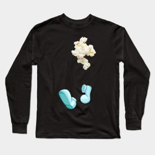 Eat Popcorn Long Sleeve T-Shirt